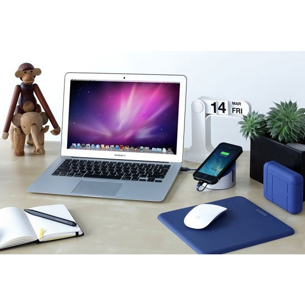 Just Mobile Kabel AluCable Flat USB-A/Lightning 1.2m Roseguld