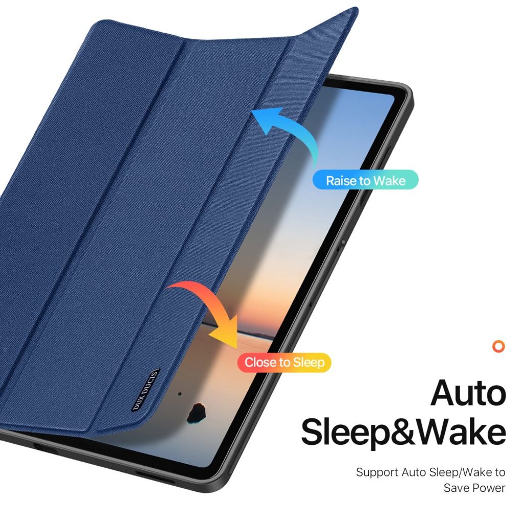 Dux Ducis Samsung Galaxy Tab S12 Plus Fodral DOMO Series Blå