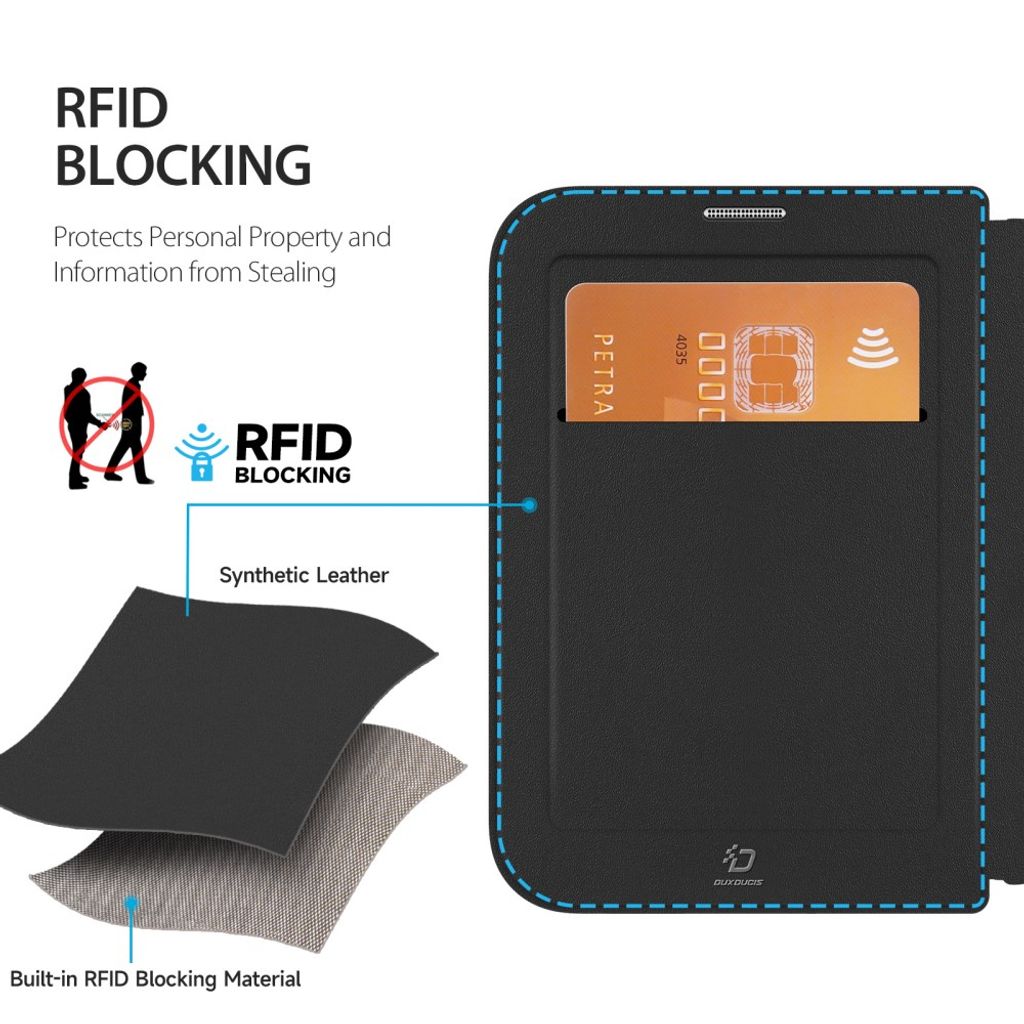 Dux Ducis iPhone Duo Fodral Skin X Pro Series MagSafe Svart