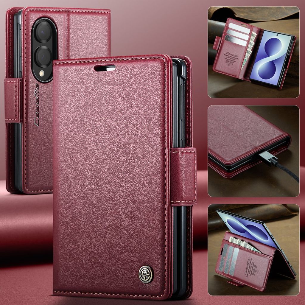 CaseMe Samsung Galaxy Z Fold 8 Fodral 023 Series Röd