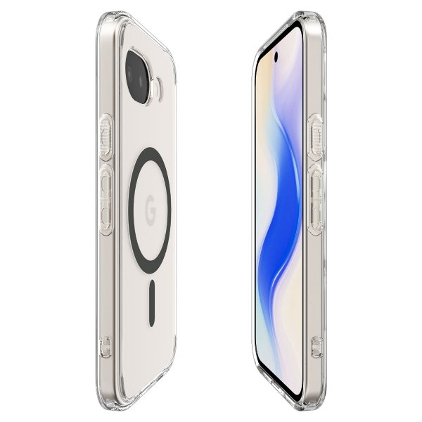 Spigen Google Pixel 10a Skal Ultra Hybrid MagFit Clear Graphite