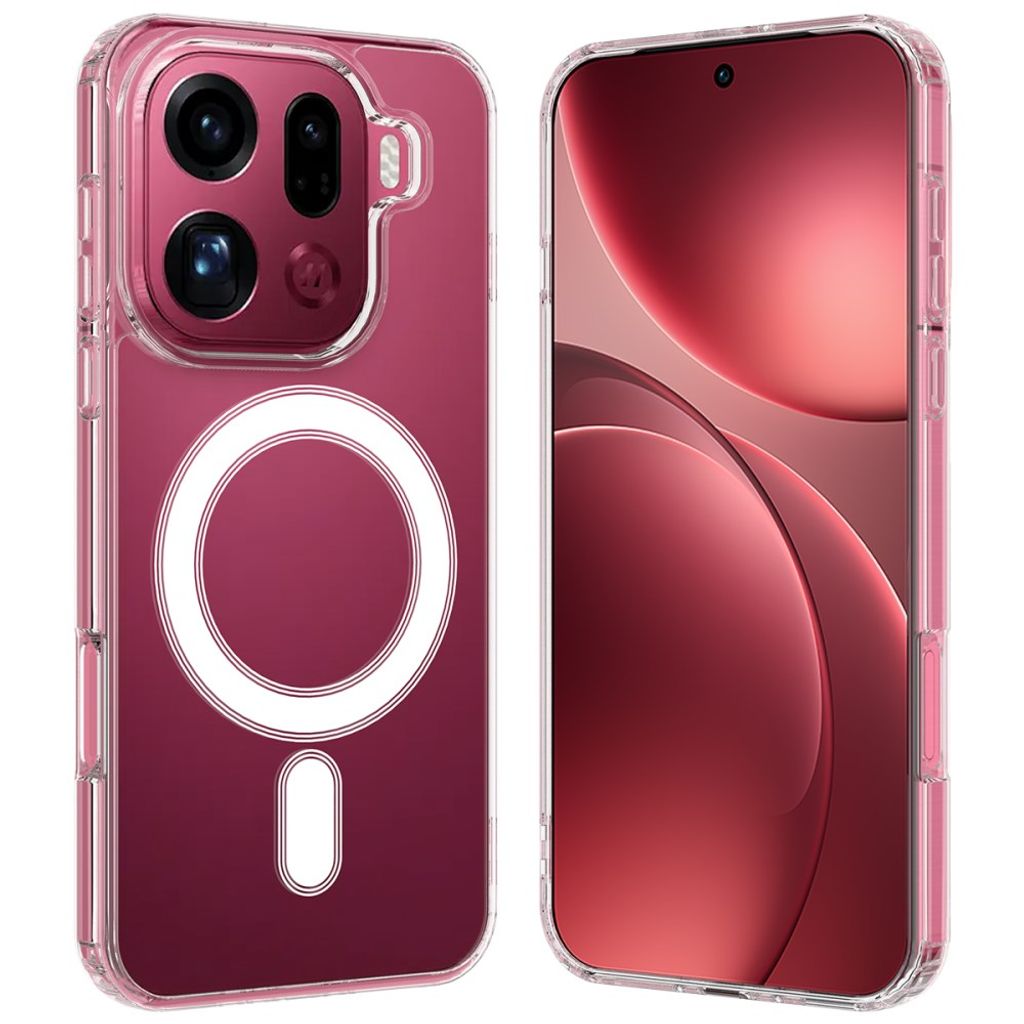 Oppo Find X9 Pro Skal MagSafe Transparent