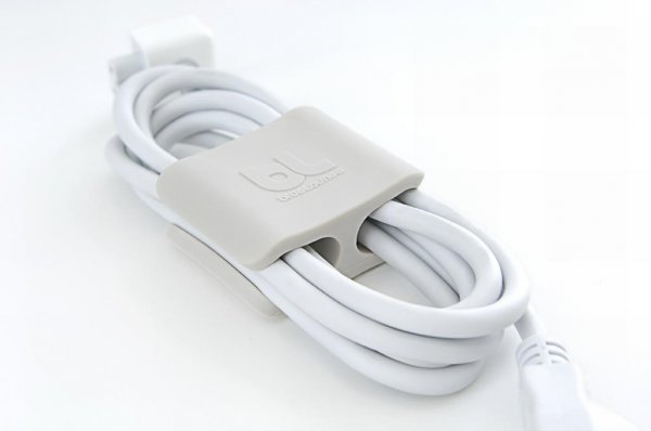 Bluelounge CableClip Kabelklämma Small Grå Grön