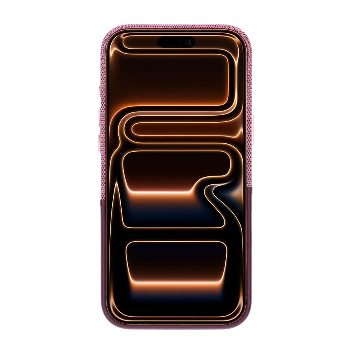 iPhone 17 Pro Max/iPhone 18 Pro Max Skal Läder Korthållare MagSafe Lila
