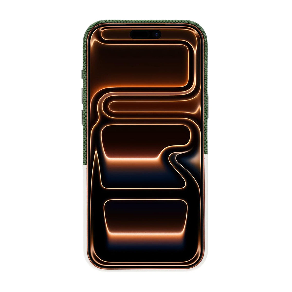 iPhone 17 Pro Max/iPhone 18 Pro Max Skal Läder Korthållare MagSafe Vit