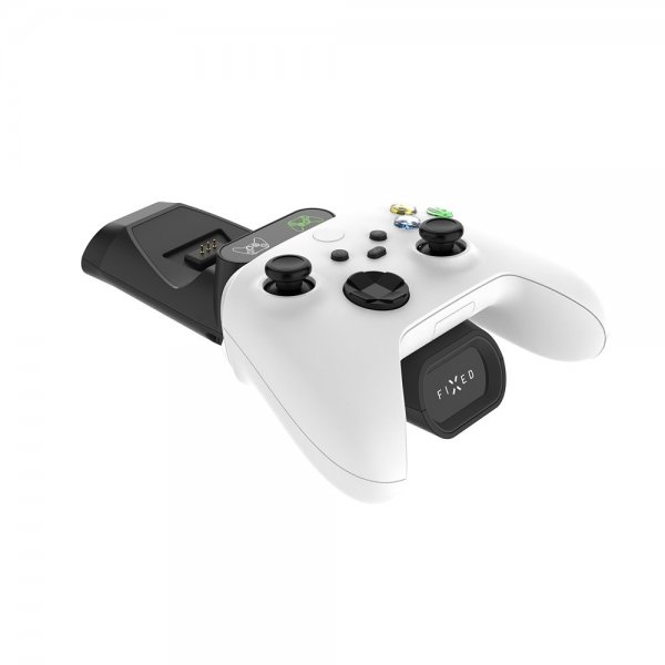 Fixed Dubbel Laddningsdocka till Xbox Series S, X och One Kontroller Svart