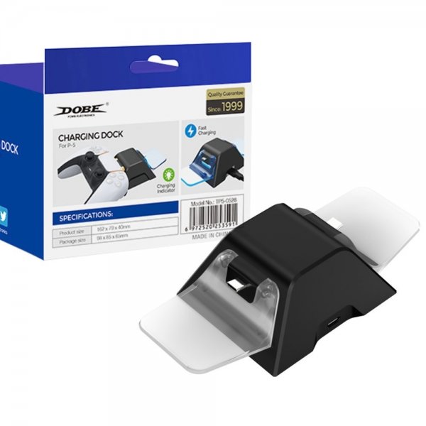 Dobe Dubbel PS5 DualSense Kontroll Laddare