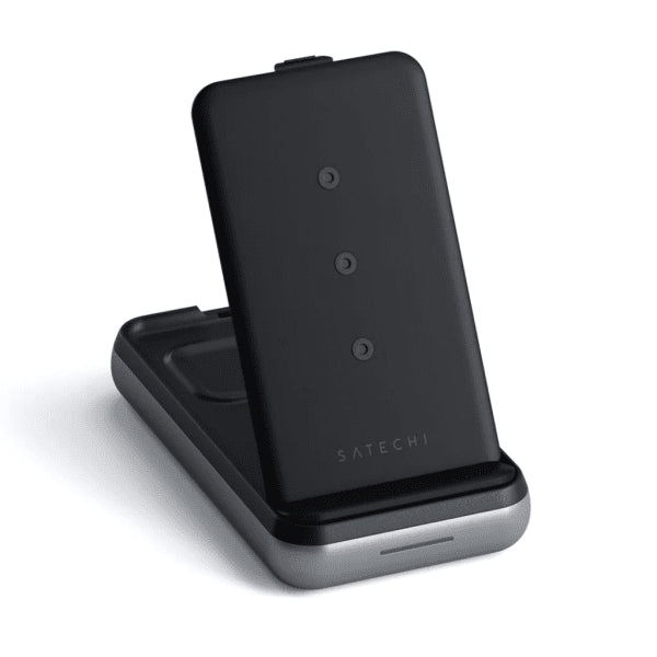 Satechi Duo Wireless Charger Power Stand Space Grey