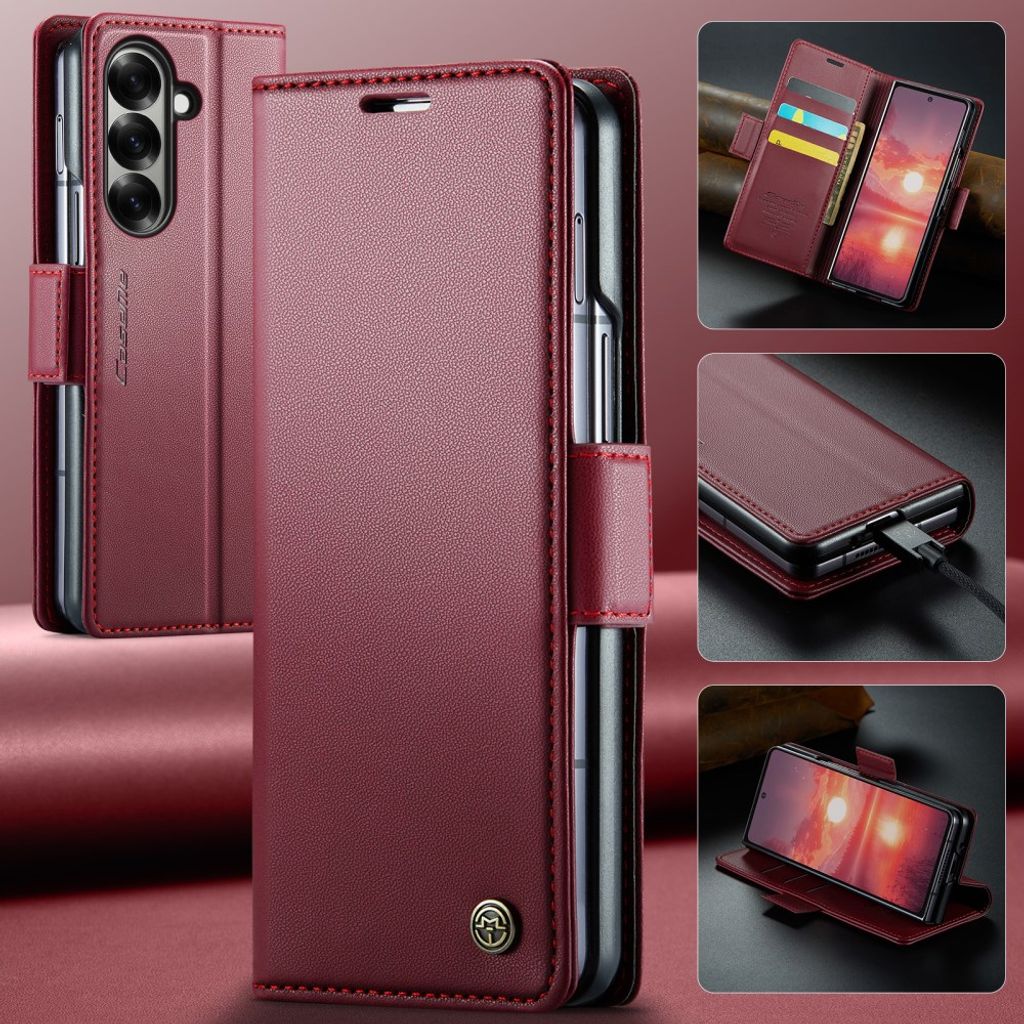 CaseMe Samsung Galaxy Z Fold 8 Ultra Fodral 023 Series Röd