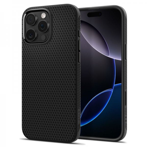 Spigen iPhone 16 Pro Max Skal Liquid Air T MagFit Matte Black