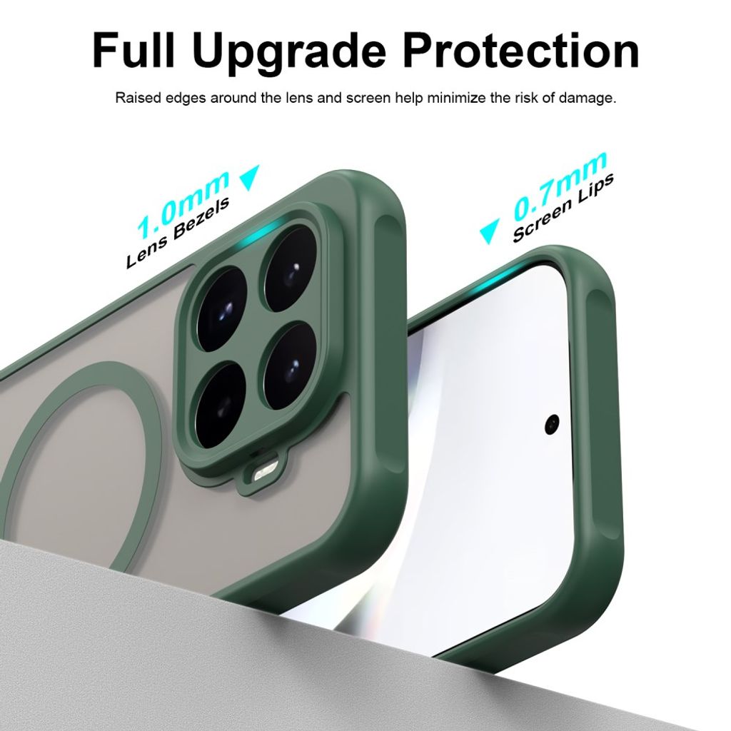 Xiaomi 17T Skal Frostad MagSafe Grön