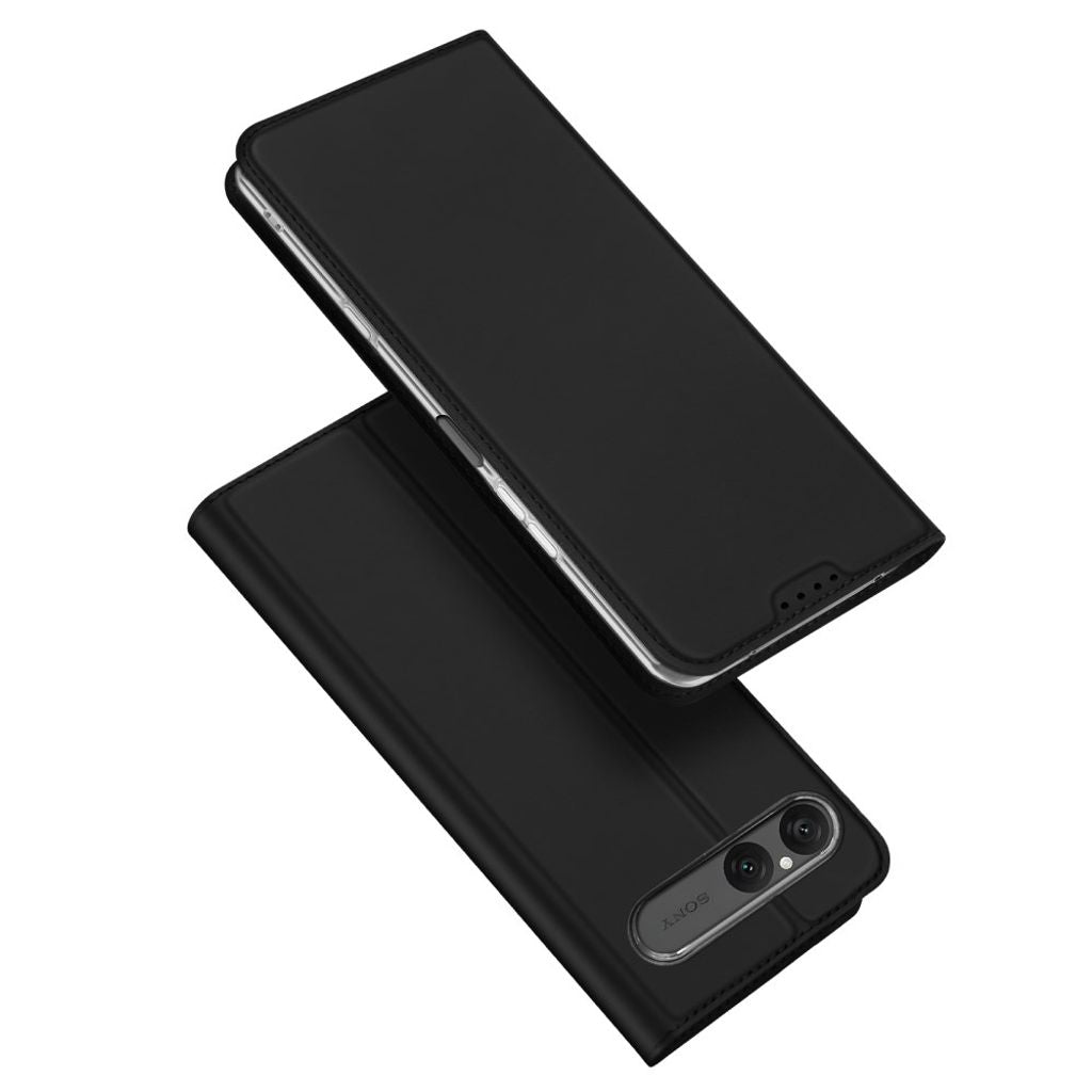 Dux Ducis Sony Xperia 10 VII Fodral Skin Pro Series Svart