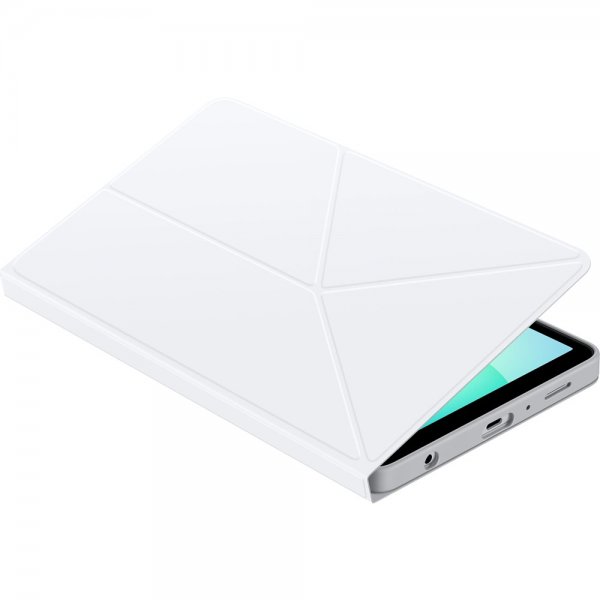 Samsung Original Galaxy Tab A11 Plus Fodral Book Cover Vit