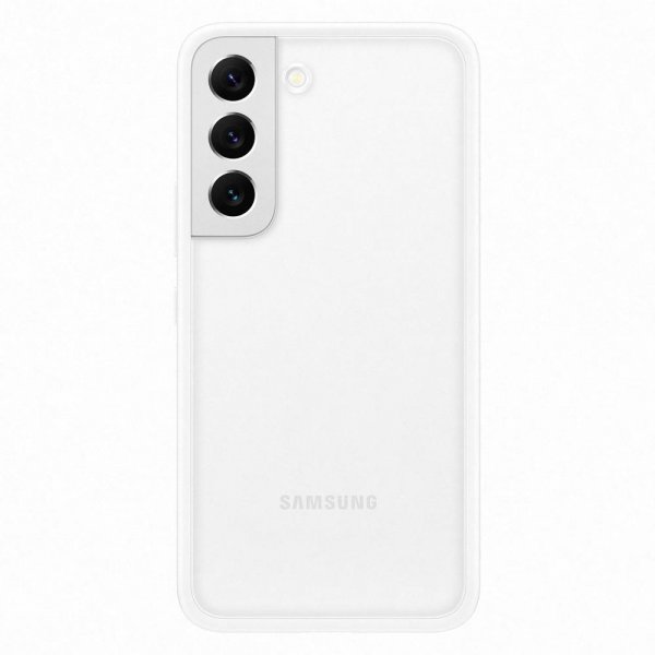 Samsung Original Galaxy S22 Skal Frame Cover Vit