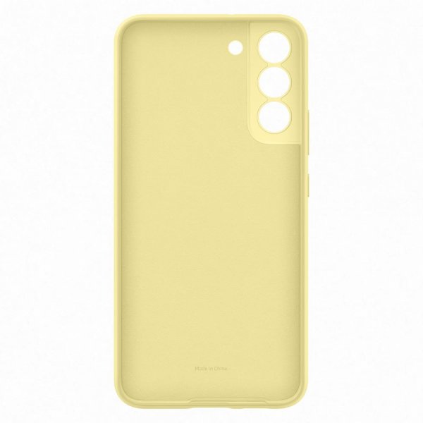 Samsung Original Galaxy S22 Plus Skal Silicone Cover Gul
