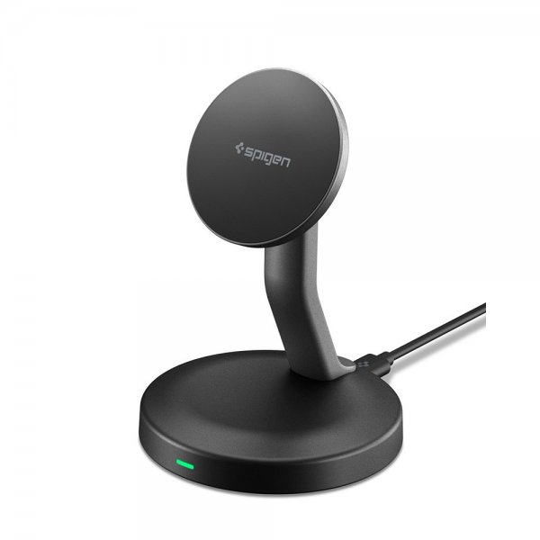 Spigen Essential 15W MagSafe-laddningsstativ Svart