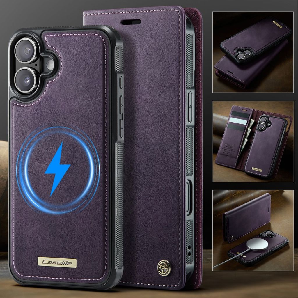 CaseMe iPhone 17 Fodral C49 Series Lila