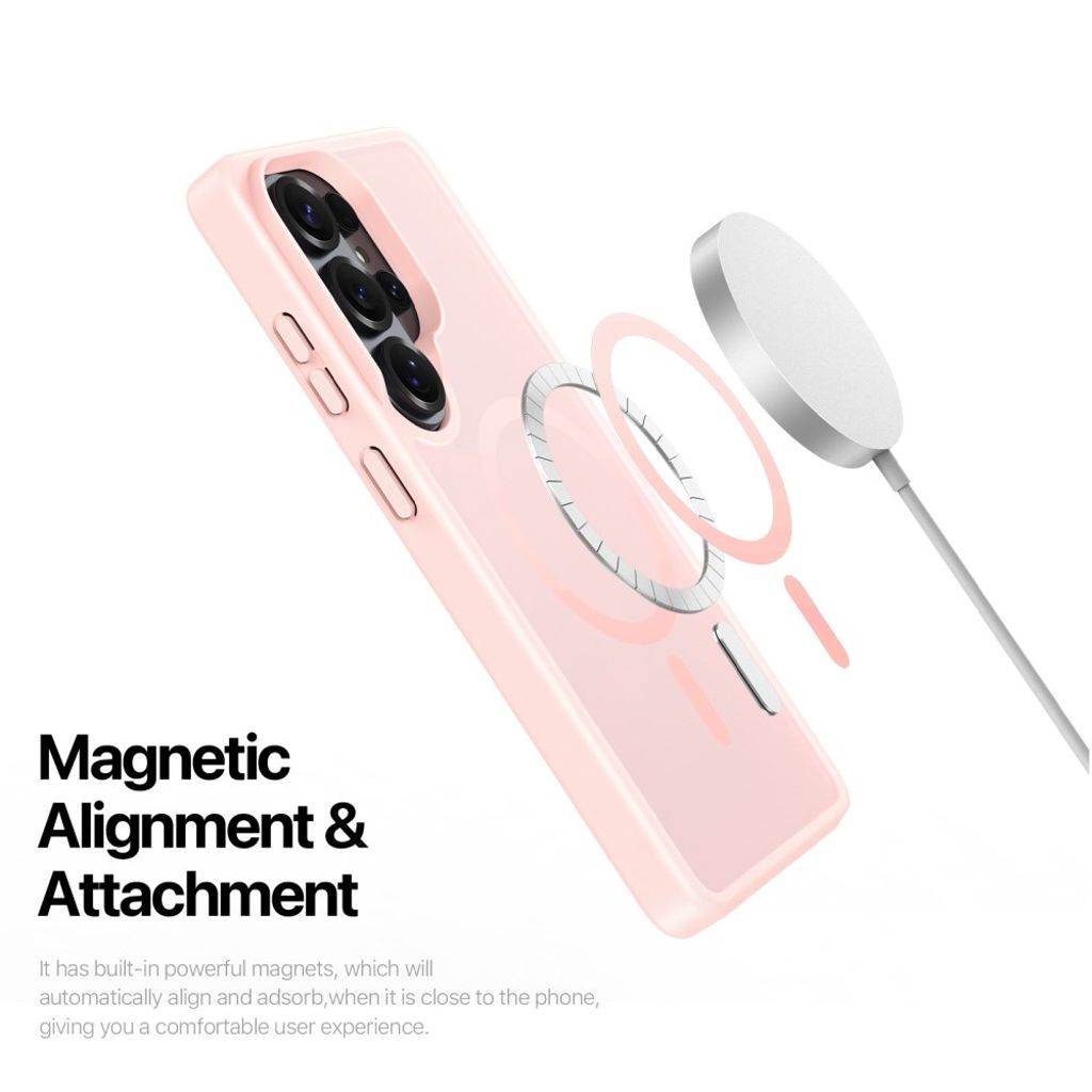 Dux Ducis Samsung Galaxy S26 Ultra Skal Yind Series MagSafe Rosa