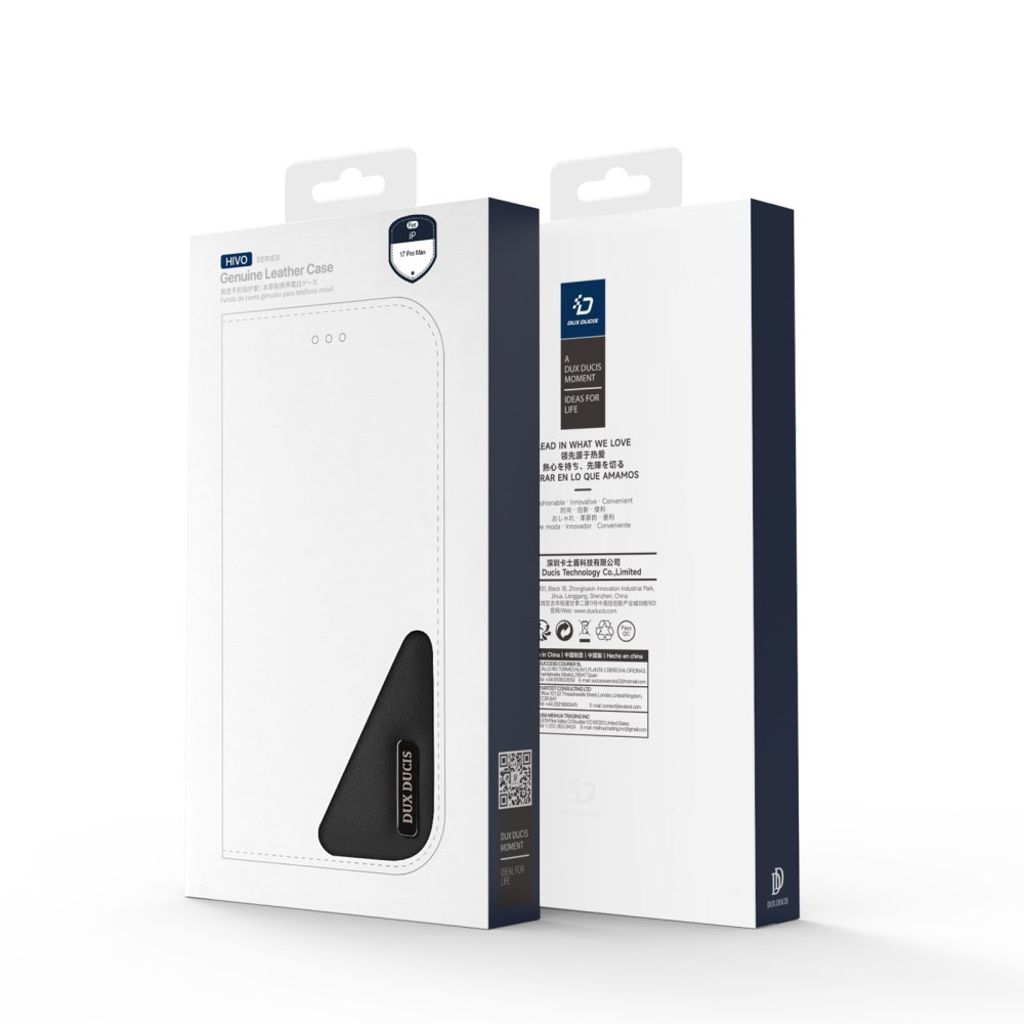 Dux Ducis iPhone 17 Pro Max Fodral Hivo Series Svart