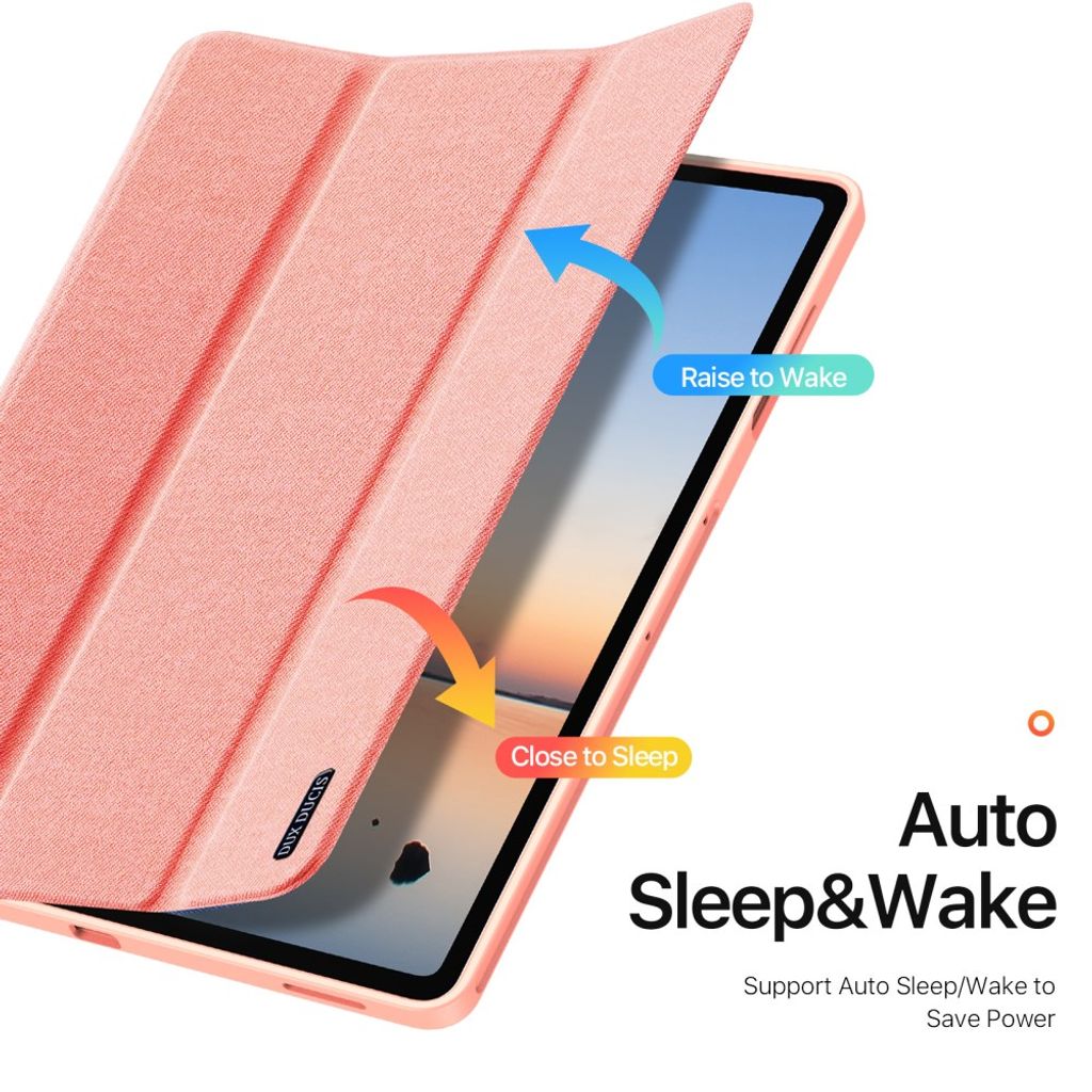 Dux Ducis Samsung Galaxy Tab S12 Plus Fodral DOMO Series Rosa