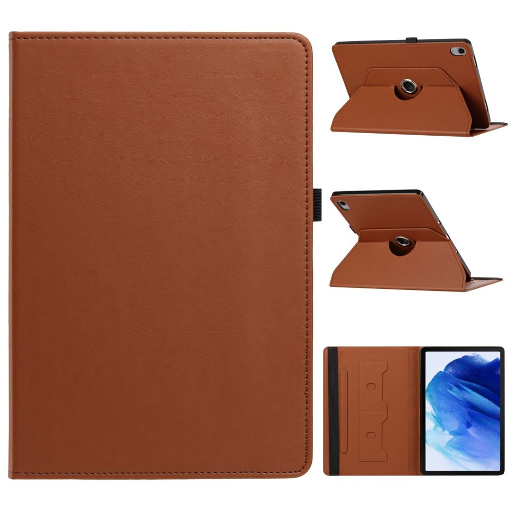 Samsung Galaxy Tab S12 Plus Fodral 360 Grader Vridbar Brun