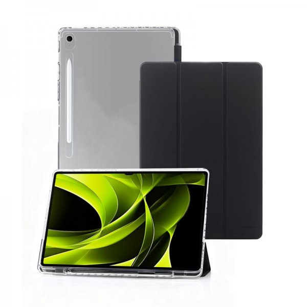 Mobile Origin Samsung Galaxy Tab S10 FE Fodral Easy Tablet Case Transparent Svart