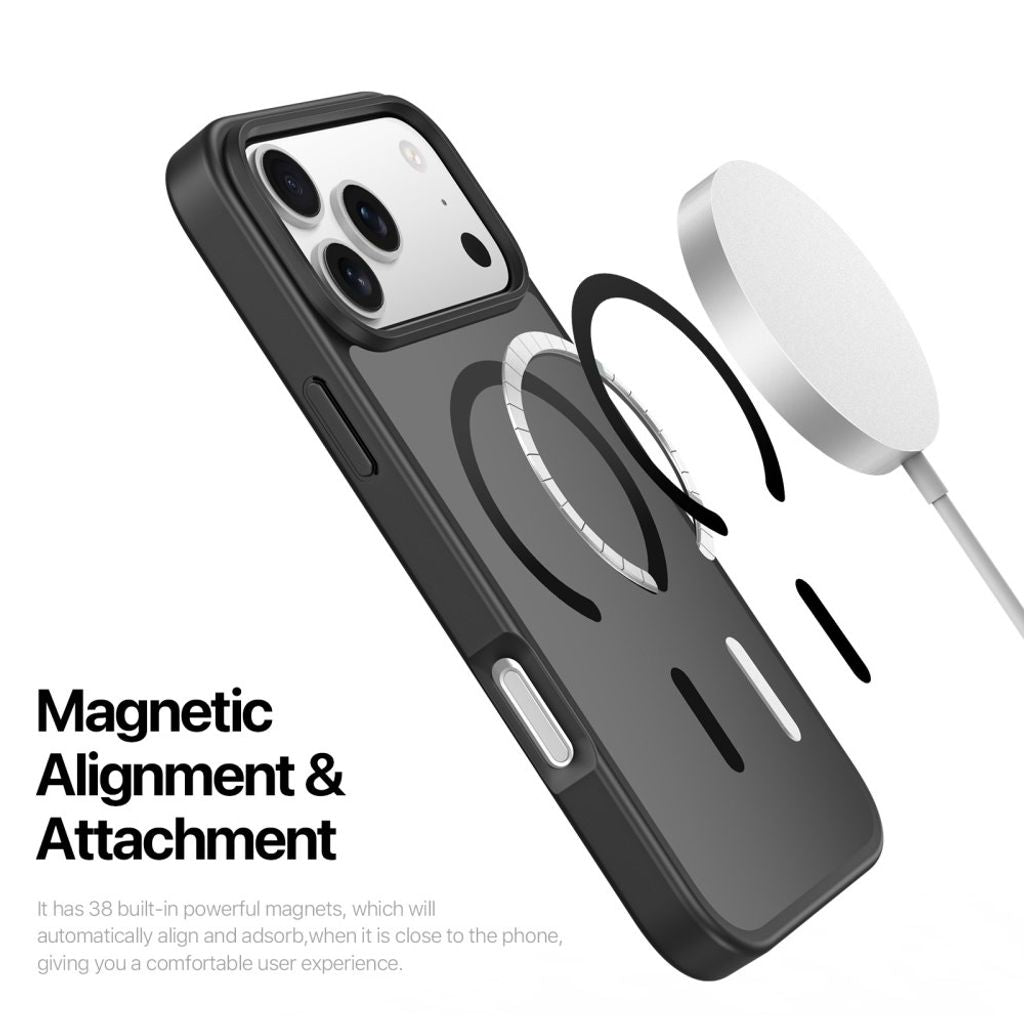 Dux Ducis iPhone 17 Pro/iPhone 18 Pro Skal Yind Series MagSafe Svart