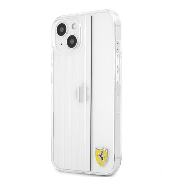 Ferrari iPhone 13 Mini Skal 3D Lines Svart Transparent