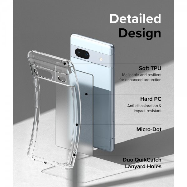 Ringke Google Pixel 7a Skal Fusion Matte Clear