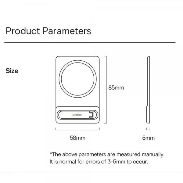 Baseus Foldable Magnetic Bracket MagSafe Vit