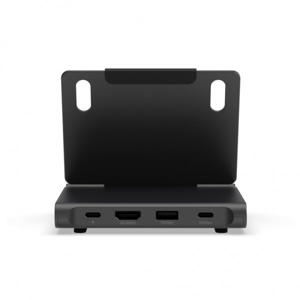 Satechi OnTheGo Hopfällbart Stativ & USB-hub Space Black