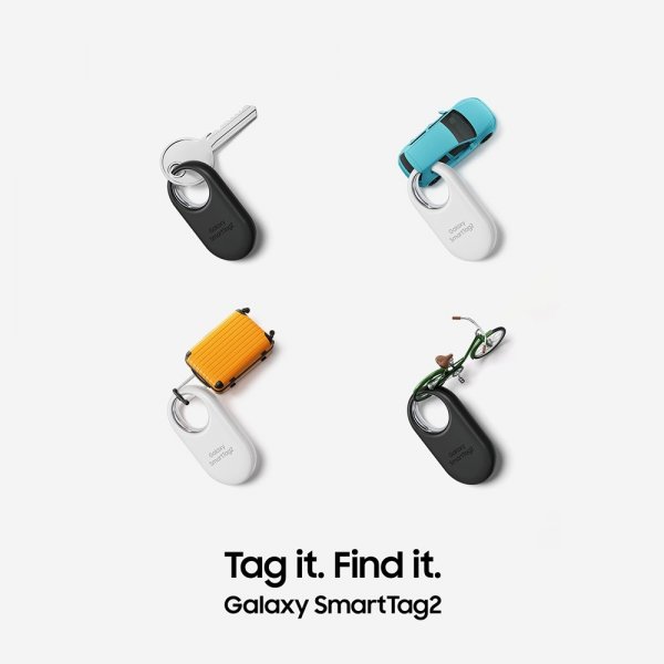Samsung Galaxy SmartTag 2 Vit