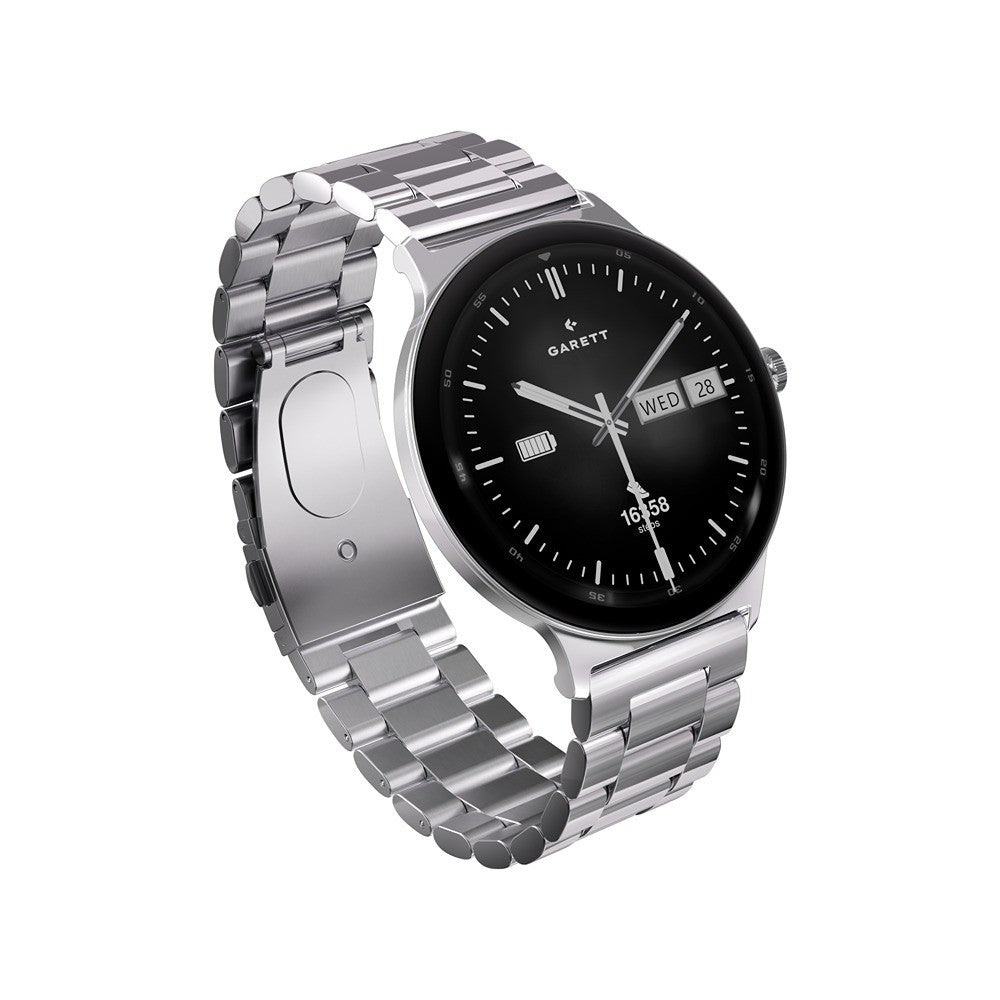 Garett Smartwatch Quantum 43mm Silver