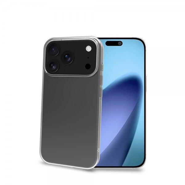 Celly iPhone 17 Pro Skal GELSKIN Transparent