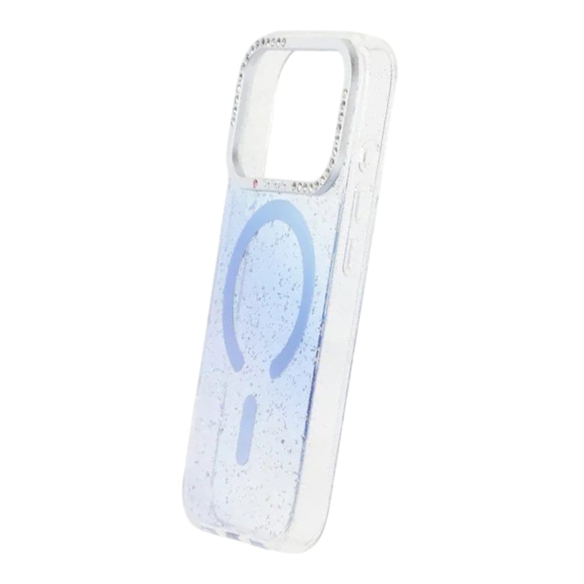 iPhone 17 Pro Skal Glitter Diamond MagSafe Blå