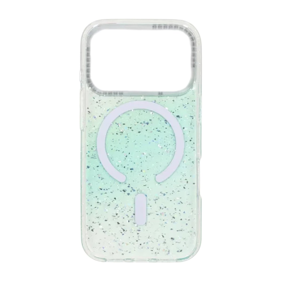 iPhone 17 Pro Skal Glitter Diamond MagSafe Grön
