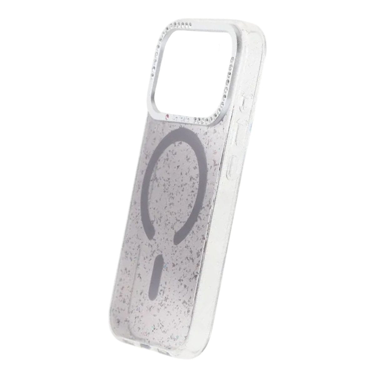 iPhone 17 Pro Skal Glitter Diamond MagSafe Svart