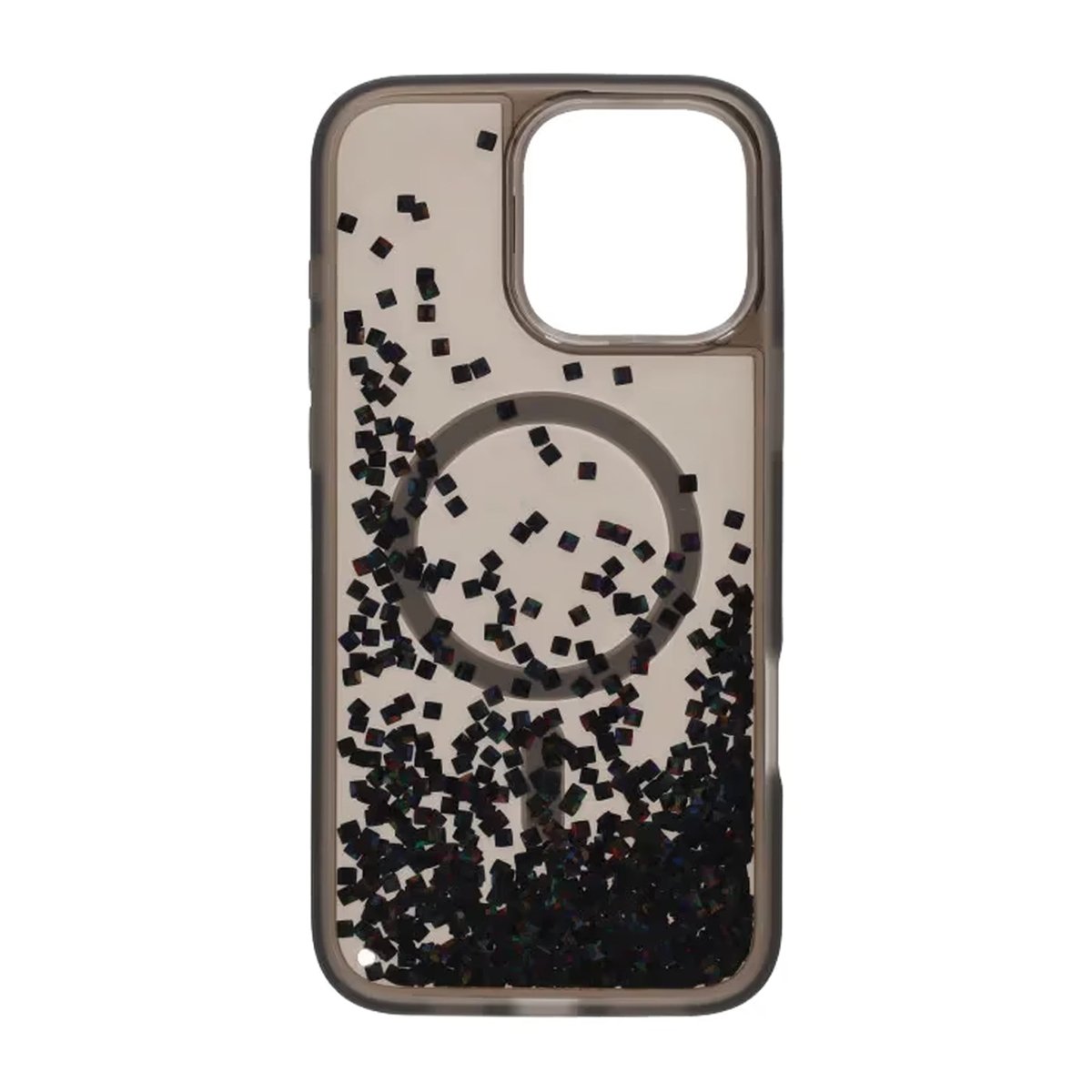 iPhone 16 Pro Max Skal Diamond Quicksand MagSafe Svart