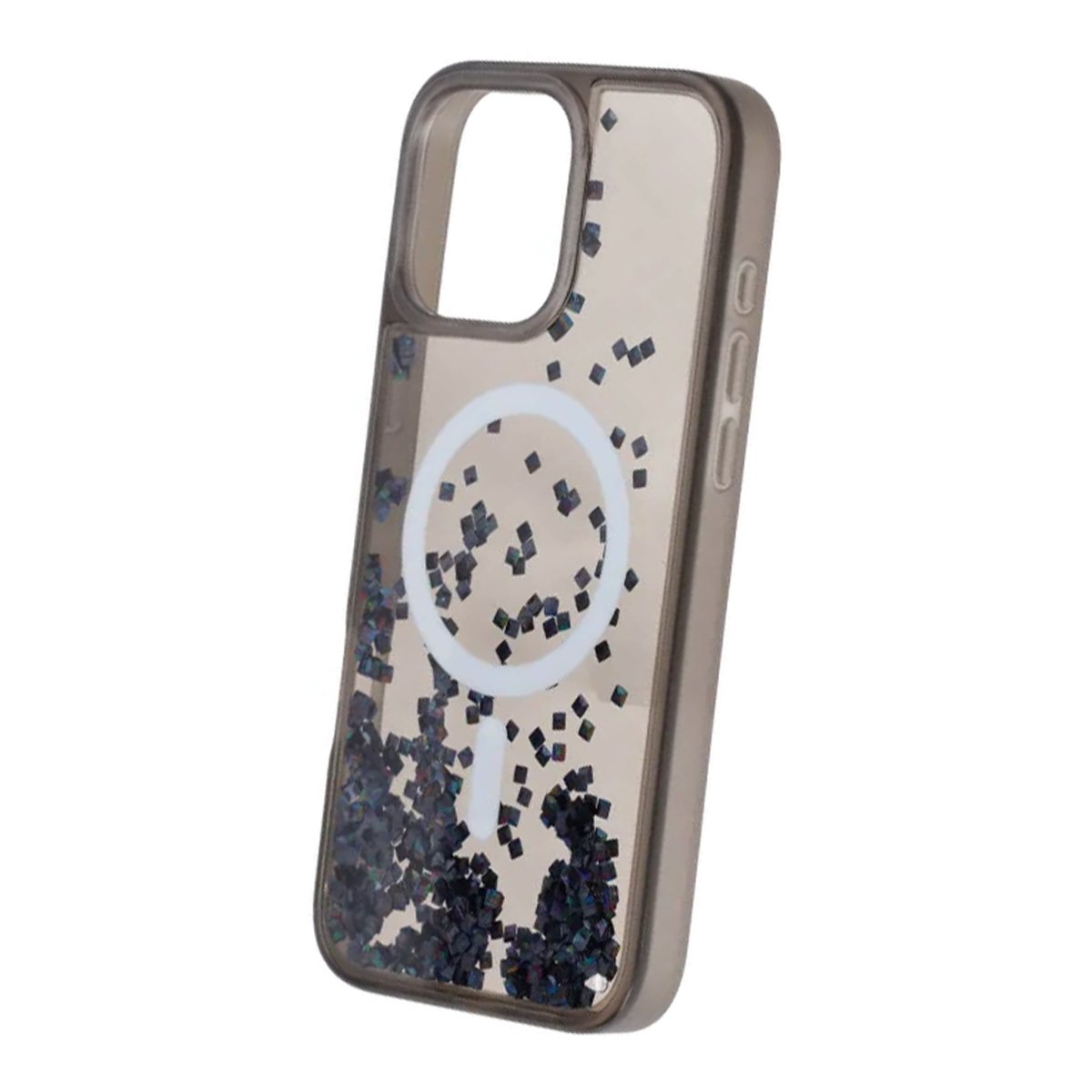 iPhone 16 Pro Max Skal Diamond Quicksand MagSafe Svart