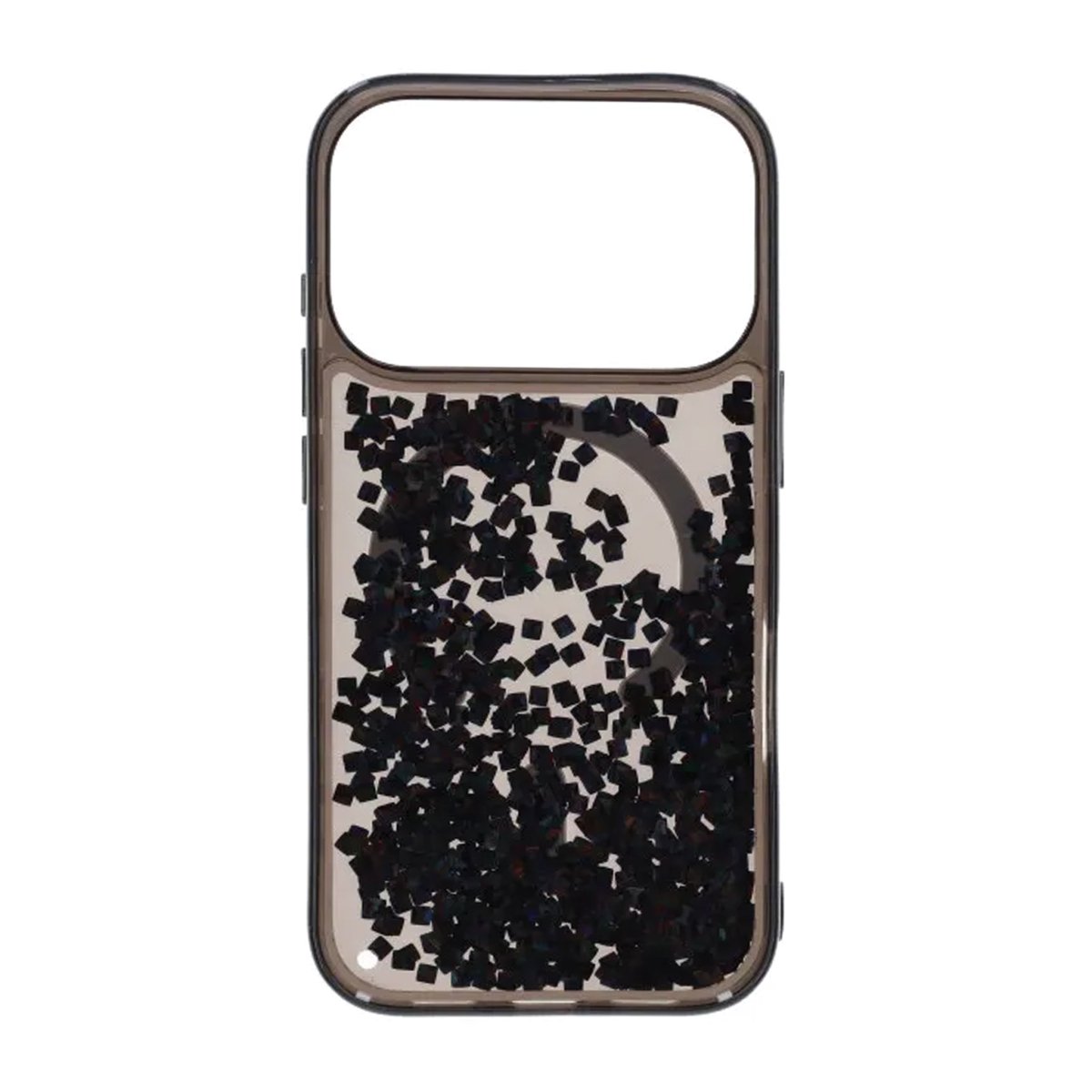 iPhone 17 Pro Max Skal Diamond Quicksand MagSafe Svart