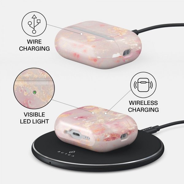Burga AirPods Pro 3 Skal Design Golden Coral