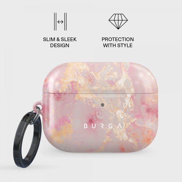Burga AirPods Pro 3 Skal Design Golden Coral