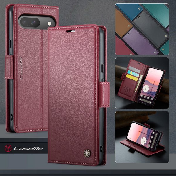 CaseMe Google Pixel 9/9 Pro/Pixel 10/10 Pro Fodral 023 Series Röd