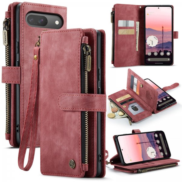 CaseMe Google Pixel 9/9 Pro/Pixel 10/10 Pro Fodral C30 Series Röd