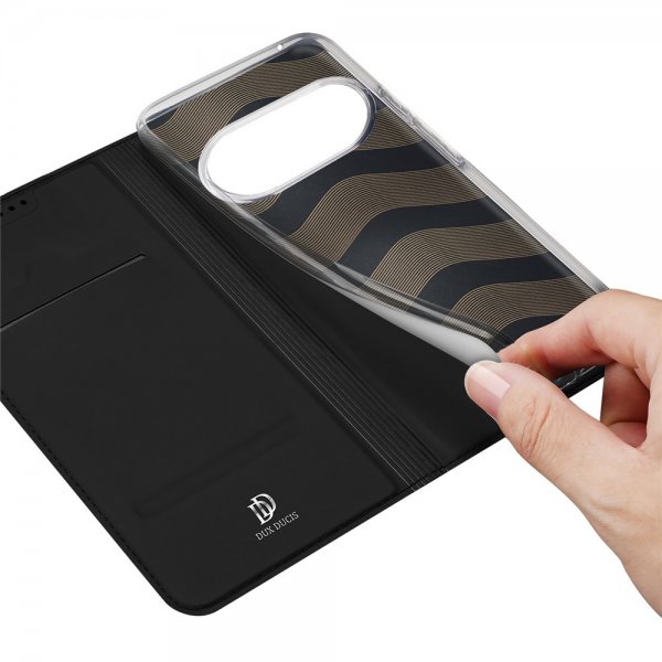 Dux Ducis Google Pixel 10/Pixel 10 Pro Fodral Skin Pro Series Svart