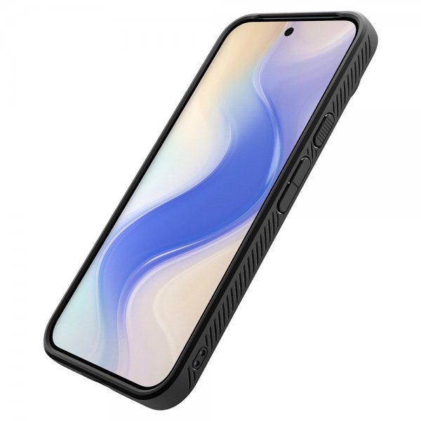 Spigen Google Pixel 10/Pixel 10 Pro Skal Liquid Air Matte Black
