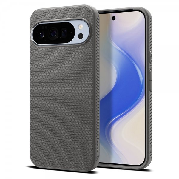 Spigen Google Pixel 10 Pro XL Skal Liquid Air MagFit Marble Gray