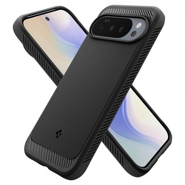 Spigen Google Pixel 10 Pro XL Skal Rugged Armor MagFit Matte Black