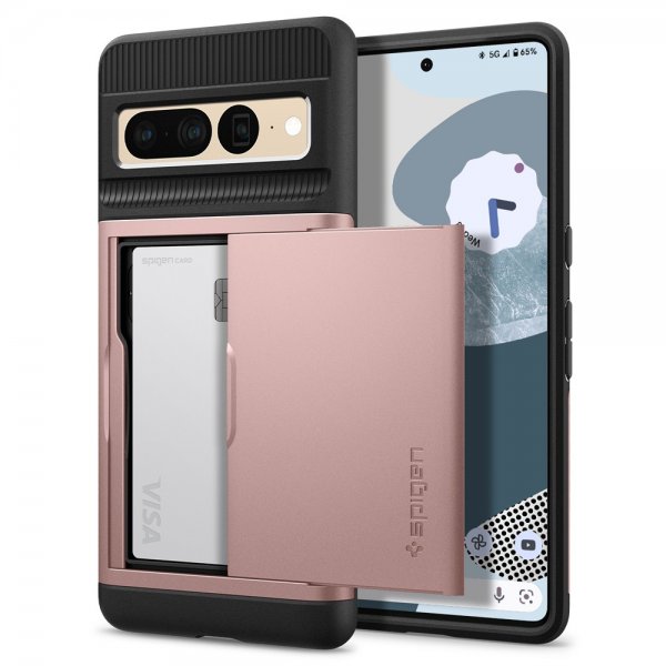 Spigen Google Pixel 7 Pro Skal Slim Armor CS Roseguld