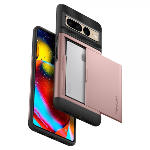 Spigen Google Pixel 7 Pro Skal Slim Armor CS Roseguld
